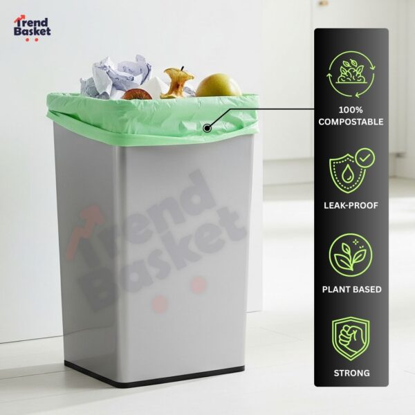 100% Compostable Garbage Bag - Image 3